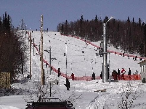 Горнолыжный комплекс Октябрьский в Лабытнанги